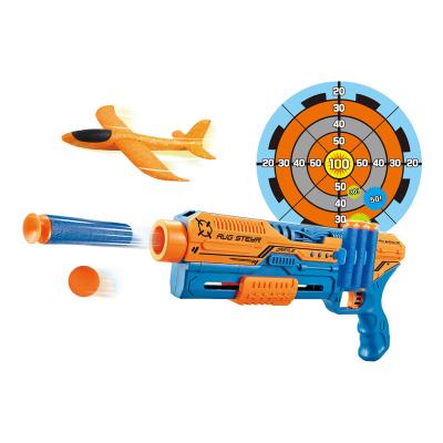 China EPT Toys New Arrival 5 In 1 Set Shooting Toys Aim Toys With Airplane 42 x7.5 x38 cm for sale