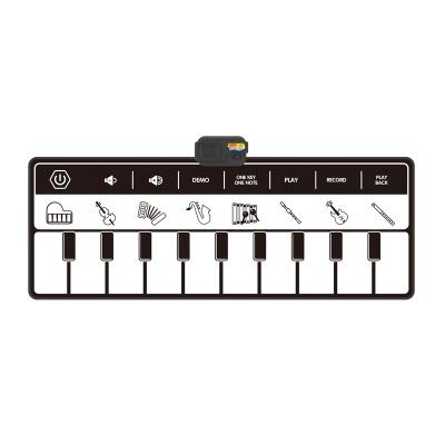 China Intelligent Toy instruction keybaord kids piano educational funny musical mat for sale for sale