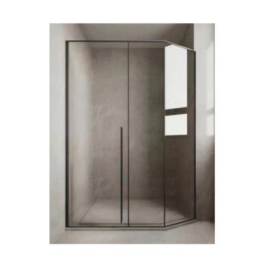 China Modern Wholesale Factory price Tempered Glass Room Easy installed Tempered Glass Enclosure Shower Room with Aluminium Frame for sale