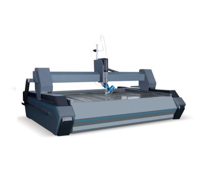 China Waterjet cutter New design AC Servo system Waterjet Cutter Cantilever Waterjet Cutting Machine with 5 Axis for sale