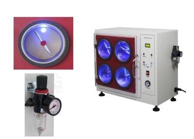 China ASTM Random Tumble Pilling Tester Abrasion Testing Machine For Fabrics for sale