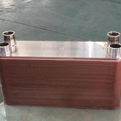 China Evaporator High Efficiency Welded Stainless Steel Plate Heat Exchanger for sale