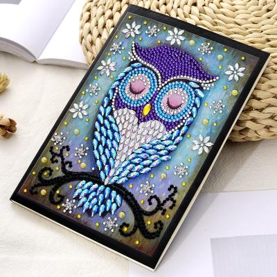 China Creative Gift 5D Special Shaped Handmade Diamond Painting Diary Diary Notepad Diamond Art Painting for sale