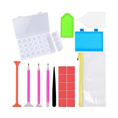 China Factory direct sale Diamond Painting Point Drill Pen Eco-friendly 20 sets of Diamond Painting Accessory Kit for sale