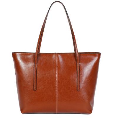 China Fashoion Large Tote Bag 2021 Casual Cross - Tote Shoulder Ladies Women Vintage Handbag Fashion Leather Purses Latest Tote Bag Body Handbags for sale