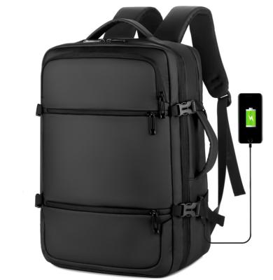 China With New USB Bag One USB Backpack Filling Waterproof Travel Backpack Unisex Durable Women's Laptop Slim Men's Backpack for sale