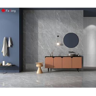 China Look Like Foshan FaTong 600*1200mm Indoor Bathroom Marble Flooring Porcelain Tile Gray Interior Wall Tiles for sale