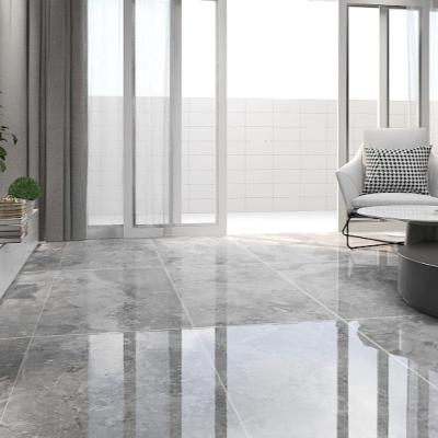 China Glazed Metallic Gray Marble Tiles Foshan Fatong Porcelain Tiles 5.8Mm Thick For Floor And Wall for sale