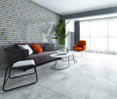 China Foshan Fatong Modern Wall Tiles Floor Gray Color Porcelain 900*1800 Marble Cheap Hotel School Restaurant for sale