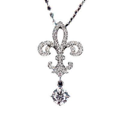 China Custom Vintage Lab Grown Diamond Pendant CVD For Necklace for sale