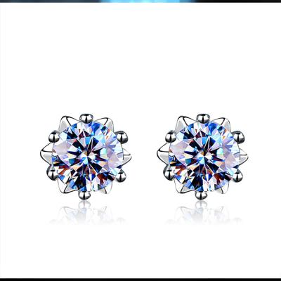 China 50point/1carat earrings women luxury jewelry for sale