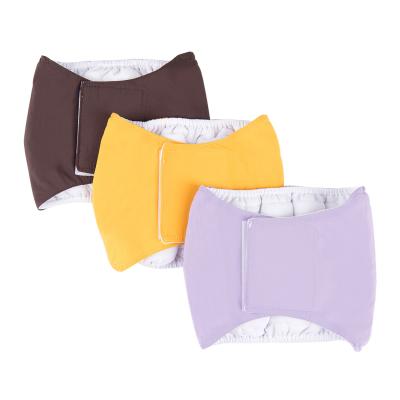 China Sustainable Reusable Male Dog Physiological Pants Pets Washable Cloth Diapers For Dogs for sale