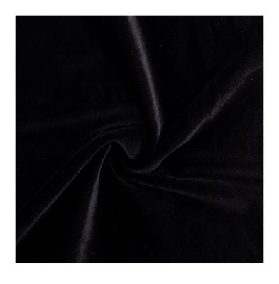 China Breathable High Standard Fashionable Stretch Polyester Fabric Comfortable Velvet Fabric for sale