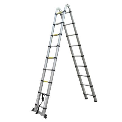 China Folding Ladders telescopic ladder Combination Aluminum ladder with Joint for sale