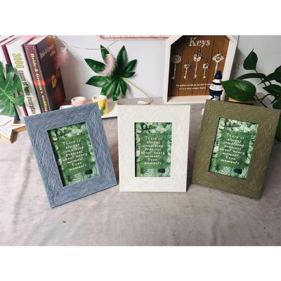 China Household Handmade Kid's Home Decor Decoration Picture Frame Small Classic Picosecond Pattern Photo Frame for sale