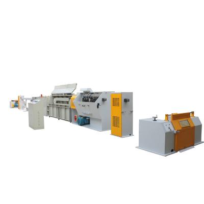 China Automatic Metal Welding Equipment 8m/s Metal Wire Processing Wires Scraping Cleaning Production Line for sale