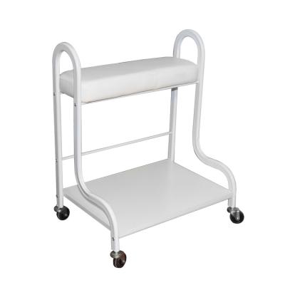 China Stable portable beauty or nail salon trolley manicure pedicure trolley for foot rest for sale