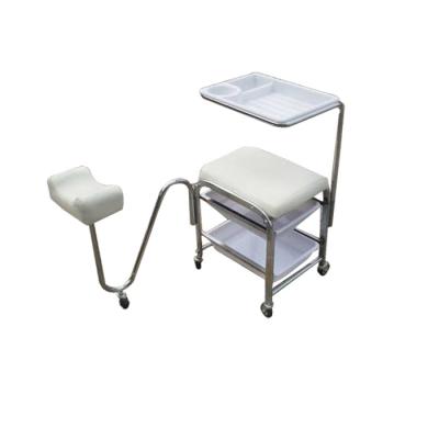 China Salon Trolley X-02-1 Manicure Pedicure Nail Station Chair Beauty Table Desk Stools Spa Drawers for sale