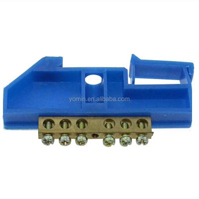 China Din Rail Copper terminal block / Electrical Meter Terminal Blocks for sale