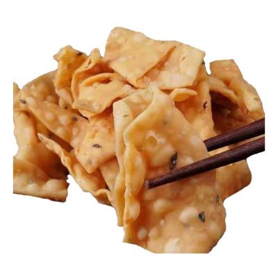 China Low Salt Handmade Chinese Snacks and Occasional Foods Wholesale Bestselling Soybean Crisps Potato Chips for sale