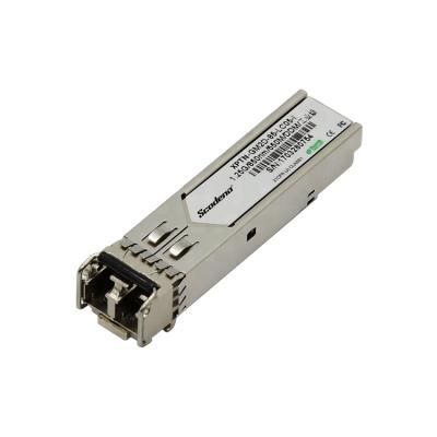 China 100 1000Mbps Industrial 1.25 2.5 10 40Gb/s Muti Dual Mode Duplex LC 850nm 1310nm 1490nm 1550nm Dual Mode Fiber SFP Module XPTN-GM2D-85-LC05-I for sale