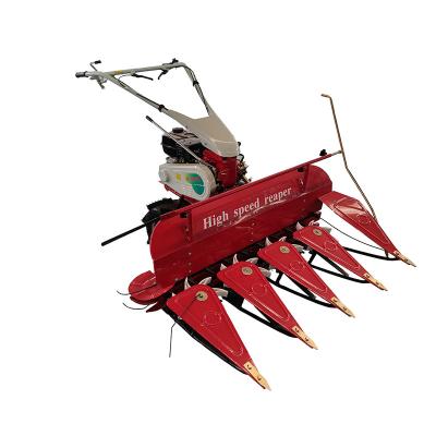 China Diesel Shaft Drive Mini Reaper Harvester High Speed Reaper High Speed Windrower zu verkaufen