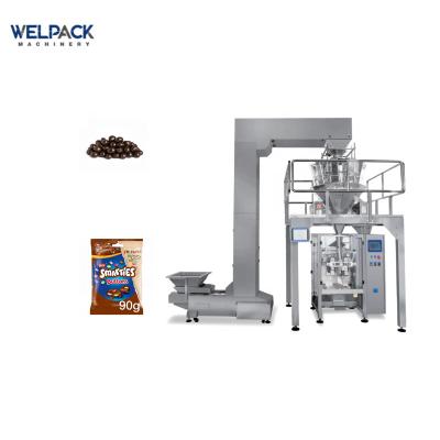 China High Quality Bean Multi Head Automatic Food Chocolate Back Vertical Pouch Packing Machine Sealing Bagging Machine for sale