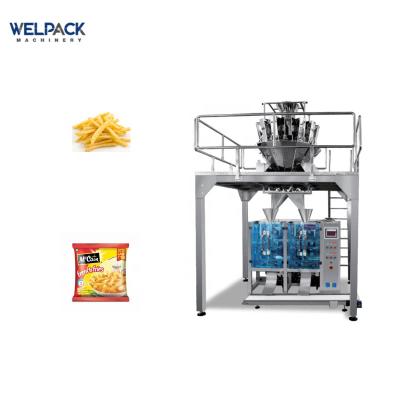 China Automatic Vertical Multifunctional French Fries Potato Chips Chips Food Packing Machine Shaping/Filling/Sealing Packaging Machinery for sale