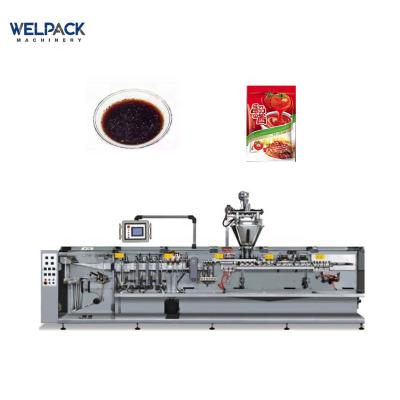 China Food Juice Water Source Ketchup Pouch Liquid Packing Machine for sale