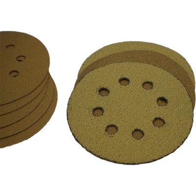 China High Quality Round Foam Sponge Mats Buff Wheel Polishing Abrasive Discs Sandpaper Disc Holder for sale