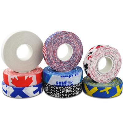 China Universal Breast Lift Hockey Stick Tape Safety Cotton Fabric Increases Field Hockey Grip Tape for sale