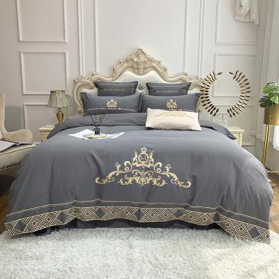 China Comfortable 100% Europe Cotton Quality Comforter Cover Bedding Comforter Duvet Cover Set for sale