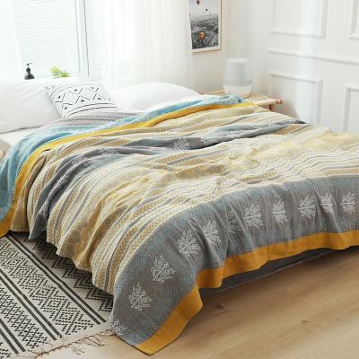 China Wholesale Quality 100% Cotton Fabric Summer Anti-Pull Blanket On Bed For Home Use for sale