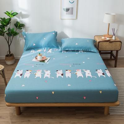 China Custom Twill Manufacturers New Designs Kids 100% Cotton Printed Baby Bed Sheet for sale