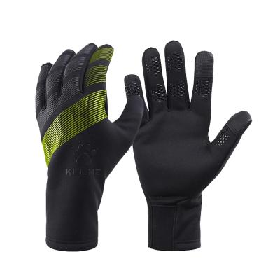 China Warm Men's Gloves Anti-Slip Gloves KELME Cycling Cycling Gloves Women's Winter Cycling Kid's Winter Gloves OutdoorAnti-slip Full Touch Screen Warm Finger for sale