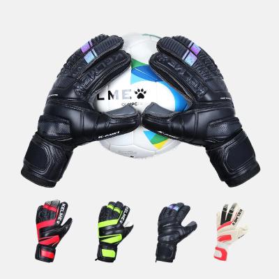 China Fitness Cycling Racing Custom KELME Goalie Gloves Foam Soccer Football Gloves Sports Latex Training Match Goalie Other Sport Gloves for sale