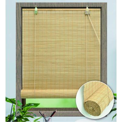 China Light Transmission Blinds All Home Window Bamboo Roll Up Blinds For Decorative for sale