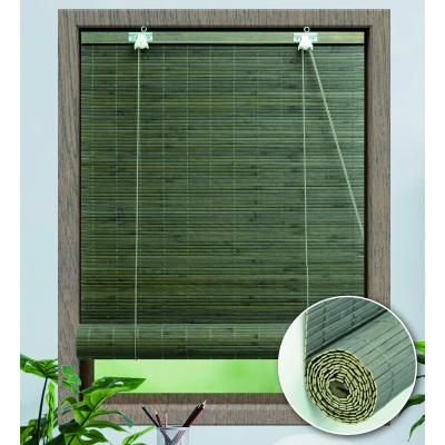 China Light Transmission Blinds All Bamboo Woven Home Window Roll Up Blinds for sale