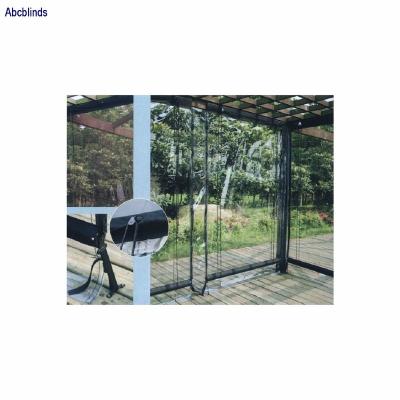 China The wand provides transverse and rotational paddle control. Sun Screen Roller Patio Blind Shade For Outdoor for sale