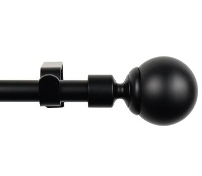 China Contemporary Style Luxury Simplicity Finials 16mm Modern Curtain Pole for sale