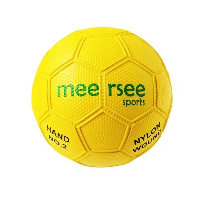 China Promotion / Training / Practice Wholesale Custom Logo Mini Soft Rubber Beach Handball Ball for sale