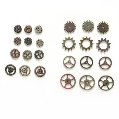 China Europe Wholesale DIY Laser Metal Gear Wheel Embellishment Ornament Hanging Craft Set For Home Decoration for sale