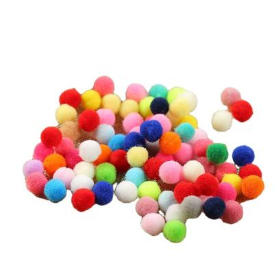 China Polyester size color ball Europe wool tops handmade toy wool ball elastic diy ball accessories for sale