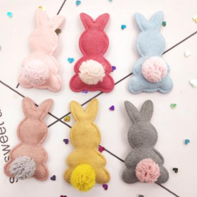 China Material Children's Headdress DIY Accessories Ball Rabbit Hair Circle Hairpin Handmade Clothing Accessories for sale