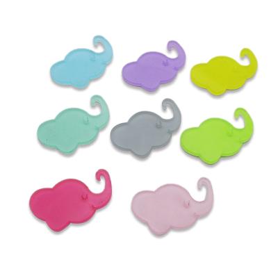 China Small Color Acrylic Elephant Start Jelly Hairpin Decorative Frosted Headdress Processing Materials DIY Jewelry Accessories for sale