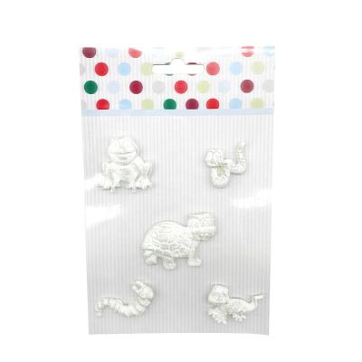 China Hot Selling Europe Kawaii Resin Charms Animal Theme Resin Craft Diy Scarpbook Embellishment for sale