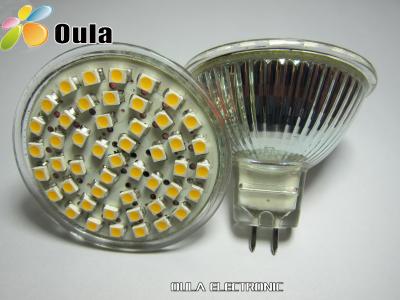 China Baixa potência consumo MR16 60 LEDS 3528 luzes de Spot LED cor branca DC 12V para Hall à venda