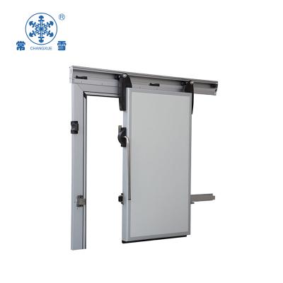 China Modern Color Steel Automatic Sliding Door for sale