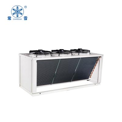 China Refrigeration Parts Industrial V-220 Air Cooled Refrigeration Condensing Unit Refrigeration Condenser Price for sale