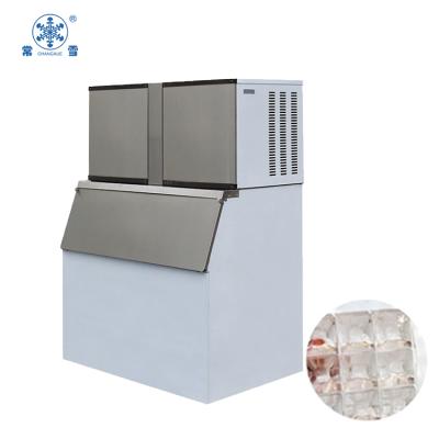 China Commercial portable 500kg hotel cube ice maker machine for supermarkets and restaurants for sale